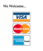 Accepted Credit Cards