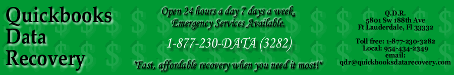 Quickbooks Data Recovery